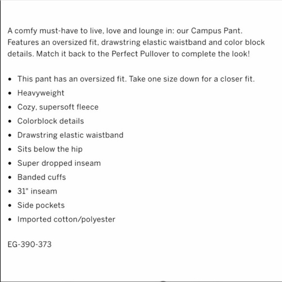 🚫SOLD🚫VS PINK COZY CAMPUS PERFECT PULLOVER SET - Picture 6 of 8